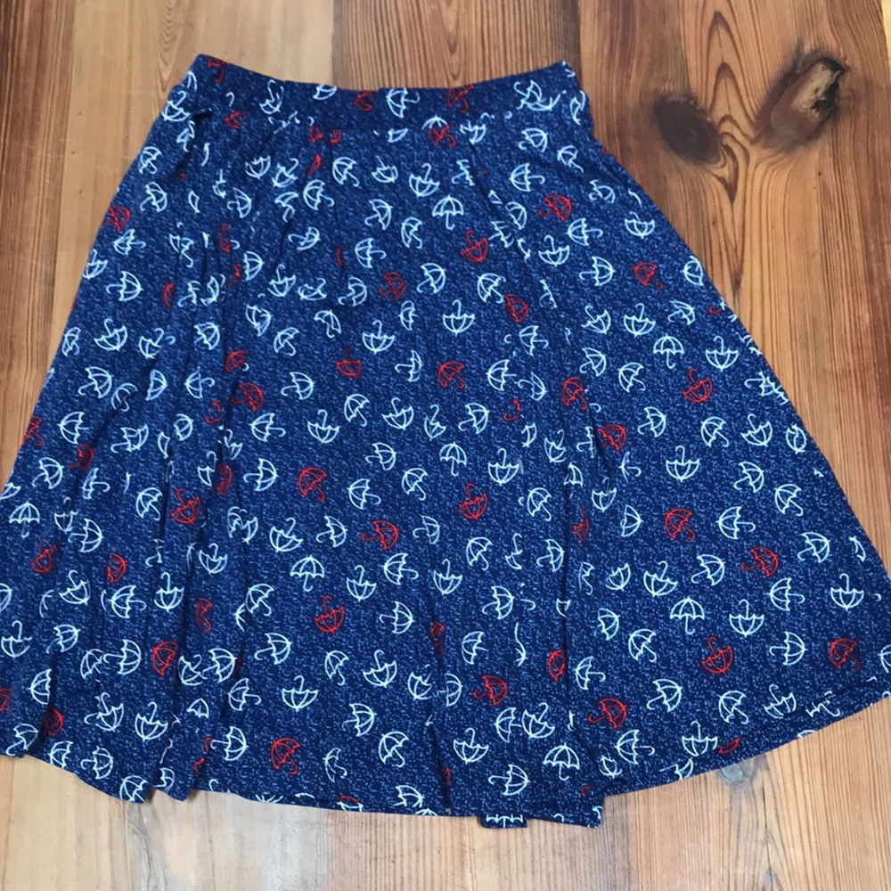 LuLaRoe Madison Umbrella Skirt M